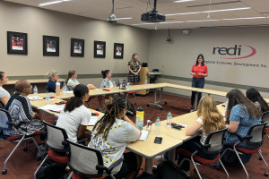 Stephens College business students in BUS171 recently gained real-world insights into regional economic development through an immersive experience with Columbia's REDI, enhancing their understanding of business strategies, networking, and entrepreneurshi