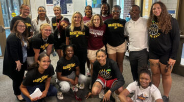 Stars Basketball Visits Local Elementary School to Promote Core Values