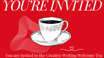 Upperclassmen Host Creative Writing Welcome Tea Party