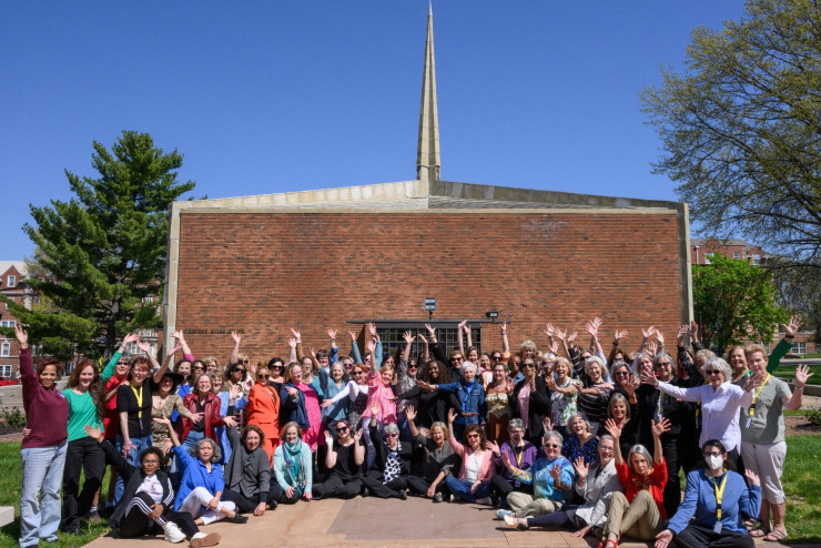 Alumni group photo at Alumni Weekend 2024