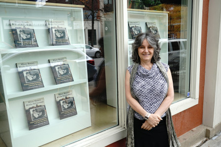 Program Director Dr. Rosanne Welch at Skylark Books in Columbia, Missouri