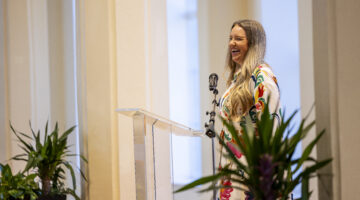 Stephens Starts Academic Year with Inspiration from Katie Dillman ’09