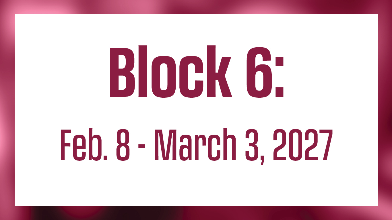 Block calendar image