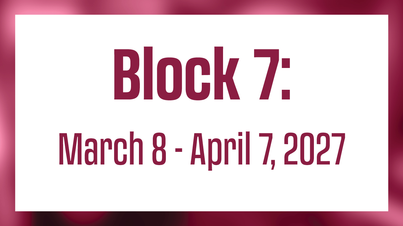 Block calendar image
