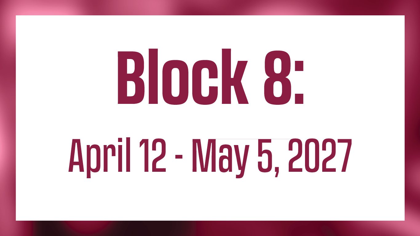 Block calendar image